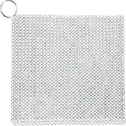 Stainless Steel Dishwashing Tools - Stainless Steel Dishwashing Rags Wire Mesh Discloth - Heavy Duty Reusable Multipurpose Kitchen Cleaning Steel Scrubber for Pans