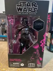 STAR WARS 6” Black Series ELECTROSTAFF PURGE TROOPER Figure MIB