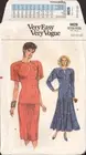 Vogue 9829 Sewing Pattern, Dress, Size 14-16-18, Uncut, Factory Folded