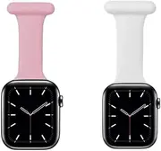 [ZANZER] Fob for Apple Watch Series 9/8/7 Band 41mm 40mm 38mm Nurses Midwives Doctors Healthcare Paramedics,Silicone Pin Fob for iwatch Series 8/7/6/SE2/SE/5/4/3/2/1