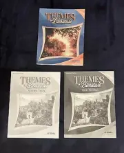 Abeka 9th Grade Themes In Literature (5th Edition) Textbook, Quiz/Test Book, Key