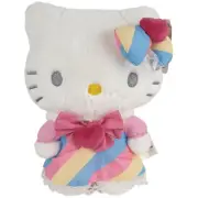 New SANRIO Hello Kitty JHWH Cat 24 cms White Pastel 2024 Cuddly Soft Toy Plush