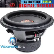 DD AUDIO 612F-D2 12" SUB WOOFER 3000W DUAL 2-OHM CAR SUBWOOFER BASS SPEAKER NEW