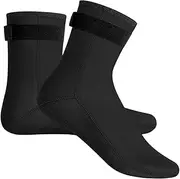 Kisangel 1 Pair Diving Socks Thermal Socks Men Pool Socks Water Socks for Women Sand Volleyball Sock Pool Socks for Men Snorkeling Socks Sock for Diving Women Water Socks Neoprene Black