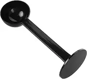 LALAFINA Coffee Bean Scoop and Tamper Lightweight Plastic Measuring Spoon with Pressed Bottom for Accurate Coffee Strength Control for Home and Travel Use