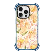 iPhone 16 Pro Bounce Case MagSafe Compatible Elegant Floral