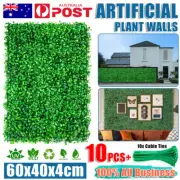 10/20X Artificial Plant Wall Panels Grass Hedge Vertical Garden Ivy Mat Foliage