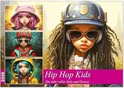 Hip Hop Kids. Ein Jahr voller Style und Groove (Wandkalender 2026 DIN A2 quer), CALVENDO Monatskalender: Coole Illustrationen von kleinen Hip Hop-Talenten.DE