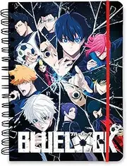 Grupo Erik A5 Notebook - Blue Lock | Bullet Journal, A5 Notebooks, Notepads A5, A5 Notepad, Dotted Notebook, Dotted Journal | Bluelock Manga Gifts, Anime Gifts, Anime Merch
