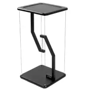 VIVO Universal Black 24" Tall Tensegrity Floor Speaker Stand, Floating Platform