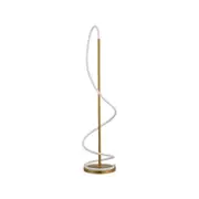 Lexi Lighting Lyona LED Floor Lamp - Gold 140 cm