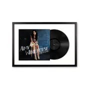 Framed Amy Winehouse Back To Black Vinyl Album Art
