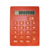 Jumbo Calculator Large Size Display Orange