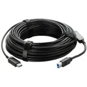 Vaddio USB 3.0 Type-B to Type-A Male Active Optical Cable (65.6') - 440-1005-065