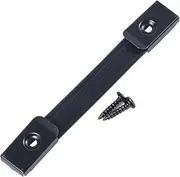 Guitar Case Handle Replacement Soft Faux Leather Handle Strap Tool Case Iron Buckle Secure with 2 Screws for Guitar Speaker Box, Suitcase