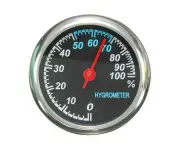 Mechanics Thermometer Hygrometer Clock Time Steel Core Pointer For Auto Motor: 1