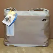 NEW INIT 15.4" Tan Laptop Tablet iPad Computer Bag Case Carry-on Luggage