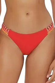 Becca Women's Standard Layla American Bikini Bottom, Cheeky Coverage, Swimwear Separates