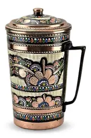 UNIQUE Handmade Copper Turkish Pitcher Ewer ibrik 25cm 9.8in