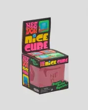 Schylling-Nice Cube Nee Doh-Age 3+ - PINK! Super Solid Squish!