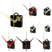 Classic Silent Quartz Clock Movement Mechanism with Hook DIY Repair Parts +Hand