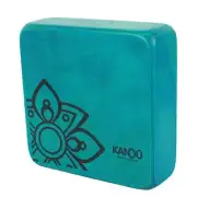 Kandu Clever Shaker: Dual-Sound Drum with Clave & Bongo Tones - Ocean Blue