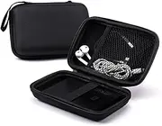 External Hard Drive Portable Carrying Case Digital Gadget Case Waterproof Black