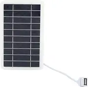 5V 2W 400mA Solar Cell Panel, Mini Solar Panel, Outdoor Emergency USB Solar Panel Portable Solar Charger Panel for Mobile Phone