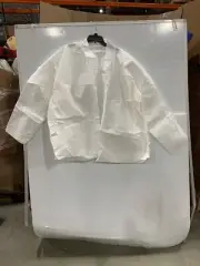 Lakeland Micromax Long Sleeve 3 Snap Front Lab Coat 4x