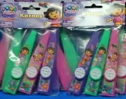 9 Dora the Explorer Kazoos 9 Dora la exploradora gazous Dora Favors Free SHIP