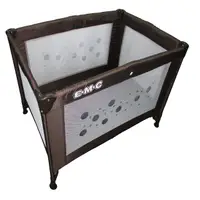 在飛比找PChome24h購物優惠-EMC輕巧型嬰兒床(咖啡色)具遊戲功能!