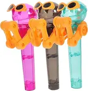 UPKOCH 3Pcs Pop Up Lollipop Robot Holder Funny Portable Lollipop Case for Party Favor Lightweight Easy to Clean Present for Parties and Rewards Random Color