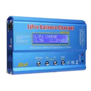 80W 6A Lipo Battery Balance Charger Discharger for LiPoLi-ionLi-FeLiHV Battery (1-6S), NiMHNiCd (1-15S), Rc Hobby Battery Balance Charger