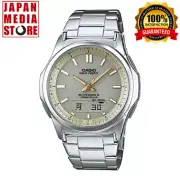 CASIO WAVE CEPTOR WVA-M630D-9AJF Beige Dial Tough Solar Atomic Radio Men Watch