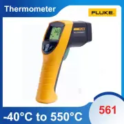 Fluke 561 Infrared and Contact Thermometer, -40-1022°F, 12:1 Ratio