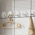 10pcs Wall Mounted Wall hanging Hook Self Adhesive Storage Rack Clothes