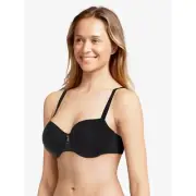 Chantelle Chic Essential Balconette T-Shirt Memory Foam Bra 32 C Black C16G60