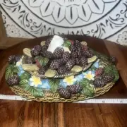 Colonial Candle Of Cape Cod Vintage Oval Candle Topper