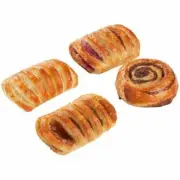Bridor Ready to Bake Assort Mini Danishes 80Each (PACK OF 1)