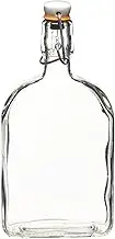 KitchenCraft Home Made Sloe Gin Bottle with Stopper, Glass Bottle, 500 ml