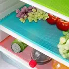 16 Pack Refrigerator Fridge Mats Waterproof Drawer Cupboard Shelves Liners
