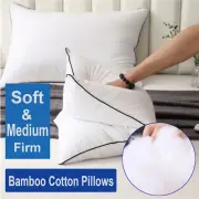 2/4/6 Pack Hotel Quality Bed Pillows Breathable Cooling Pillow Queen King Single