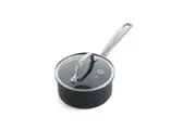 Greenpan 20cm Aluminium Chatham Saucepan w/ Lid Home/Kitchen Cookware Black