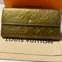 在飛比找蝦皮購物優惠-LOUIS VUITTON 路易威登 錢包 Vernis S