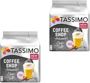 Tassimo Chai Latte, Pack of 2, (16 Servings in total)