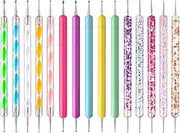 15 Pcs Nail Dotting Pen Nail Art Dotting Tools, Clay Modeling Tools with Ball Stylus, Mandala Dotting Tools for Drawing Painting Embossing