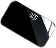 ADOCARN Portable Rechargeable Weight Scale Compact Body Balance Scale for Daily Use Accurate Measuring for Home Travel Lightweight Design
