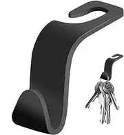 Jiimhte Auto Back Seat Hook - Purse Holder for Car,Car Hooks Car Seat Back Hook Car Organization Car Back Seat Headrest Hangers Holder Hook for Bag Purse Clothes Grocery