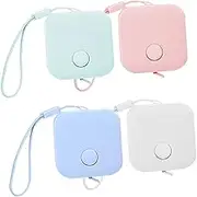 KOCKSHION Portable Automatic Shrinking Tape Measure 4pcs Boys and Girls Measuring Tapes Large Inches and Centimeters Easy to Use for Body Sewing