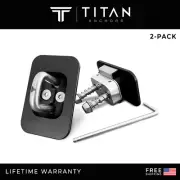 Ultra Premium Retractable Tie Down Truck Anchors for 2004-2015 Nissan Titan